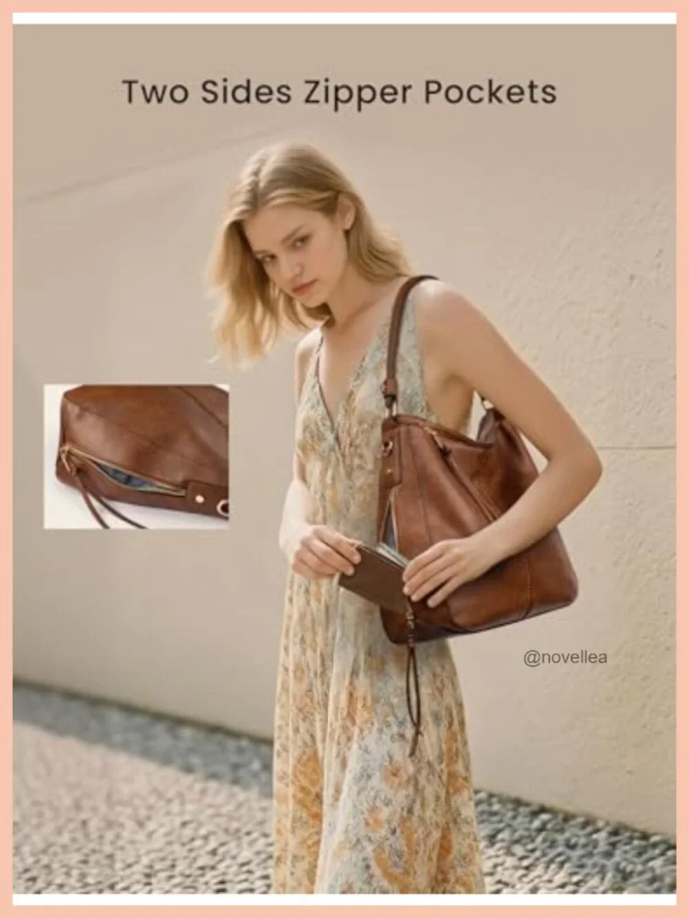 Women's Hobo Crossbody Bag Faux Leather Shoulder Purse Large Handbag